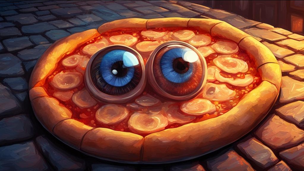 Сказка про Колобка и Пиццу
